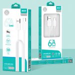 ZEQI Wholesale 6A TYPE-C Flash Charging Cable vivo Oppo Huawei Super Fast Charging Data Cable Mobile Charging Cable